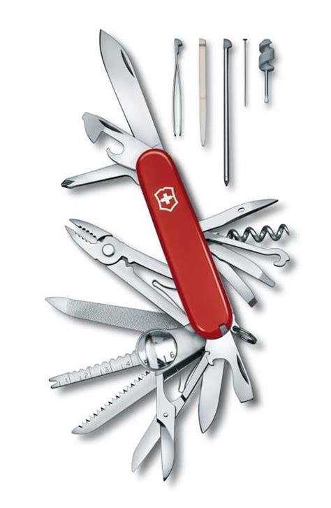 Cortaplumas Navaja Victorinox Swiss Champ Usos Agusmar