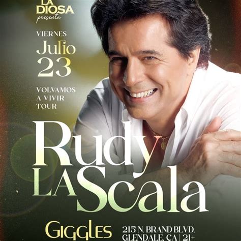 RUDY LA SCALA EN LOS ANGELES | Tickeri - concert tickets, latin tickets, latino tickets, events ...