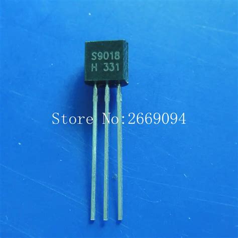 100pcs S9018 S9018H NPN Transistor TO 92 Transistor To 92 Transistor