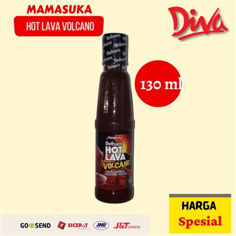 Jual Ml Mamasuka Hot Lava Volcano Sambal Delisaos Shopee Indonesia