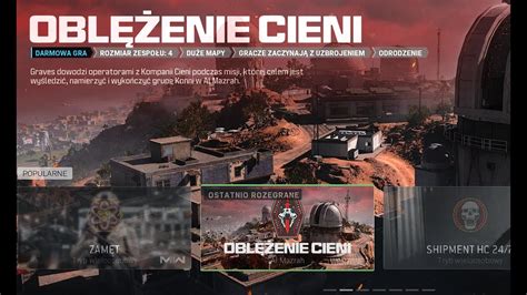 Wydarzenie Oblężenie Cieni Call of Duty Modern Warfare 2 trailer Call