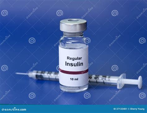 Insulin Stock Image - Image: 37133481
