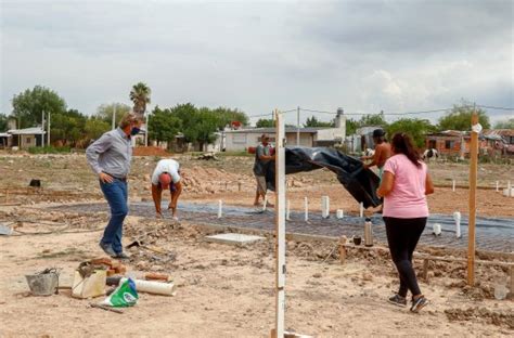 El Intendente Piaggio Recorrió El Comienzo De Obra Del Programa Hago Mi Casa Municipalidad