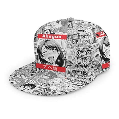 Ahegao Face Hentai Otaku Hat Baseball Cap Unisex Fashionable Cap Hat