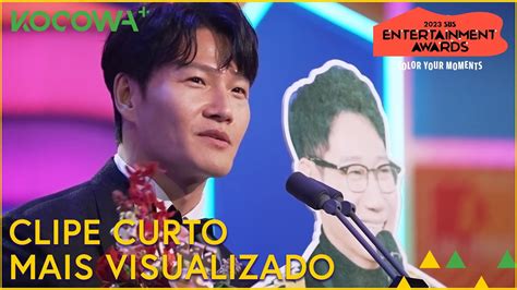 Prêmio de Clipe Curto Mais Visualizado Kim Jong Kook 2023 SBS