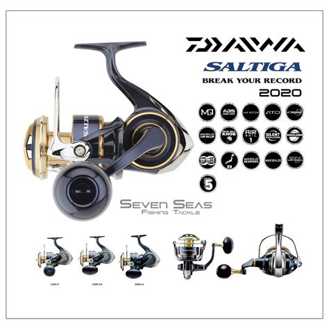 Jual Daiwa Saltiga 2020 Spinning Reel 8000 10000 14000 18000 20000