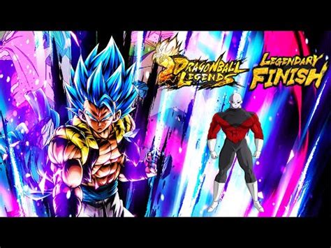 Dragon Ball Legends Lf Meteor Explosion Gogeta Ssj Blue Vs Jiren