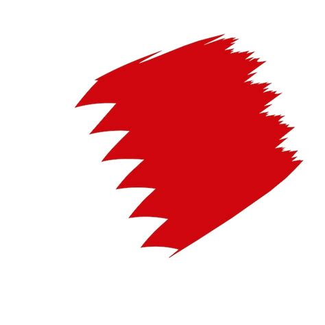 Premium Vector A Red Bahrain Flag With A Background Brush Strokes