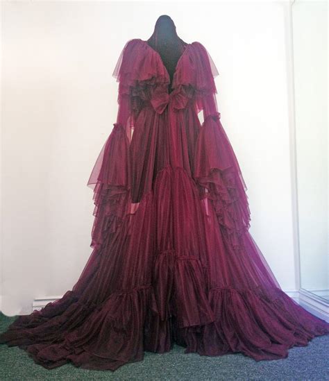Lingerie Of The Week Catherine D Lish Burlesque Dressing Gowns