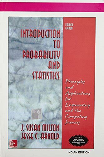 Introduction To Probability And Statistics Principles And Applications