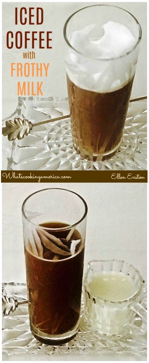 Iced Coffee with Frothy Milk Recipe | Recipe | Milk recipes, Frothy ...