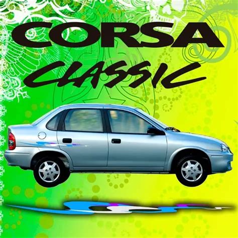 Calco Decoracion Chevrolet Corsa Classic Precio Por Lado En Venta En