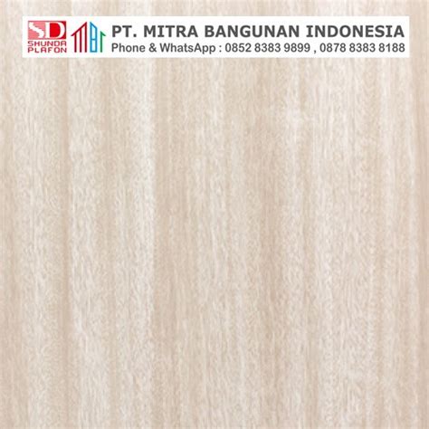 Jual Shunda Plafon Pvc Natural Wood White Ash Wood Mk