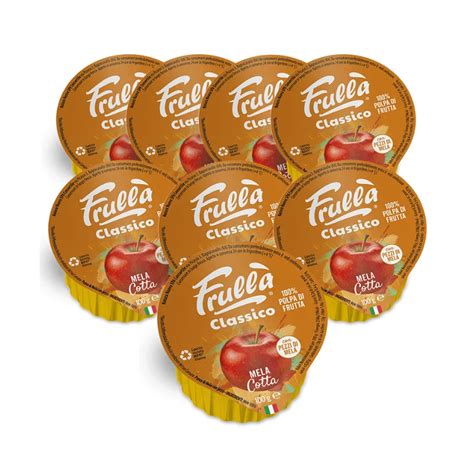 Polpa Di Frutta Mela Cotta Vaschetta Pack Pezzi Frull