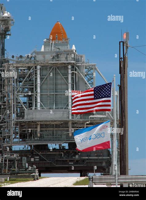 Kennedy Space Center Fla Viewed From The West Side Of Launch Pad