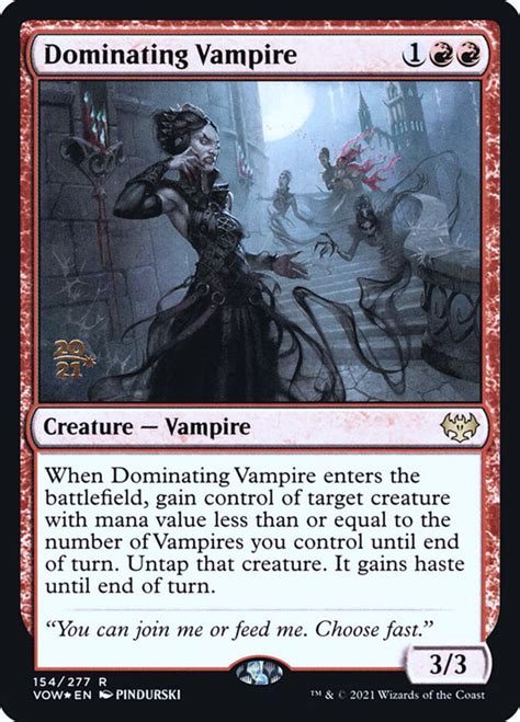 Dominating Vampire Magic The Gathering Mtg Cards