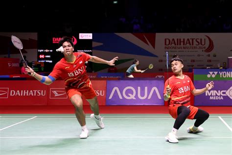 Hasil Lengkap Final Indonesia Masters 2024 Leo Rolly Daniel Marthin