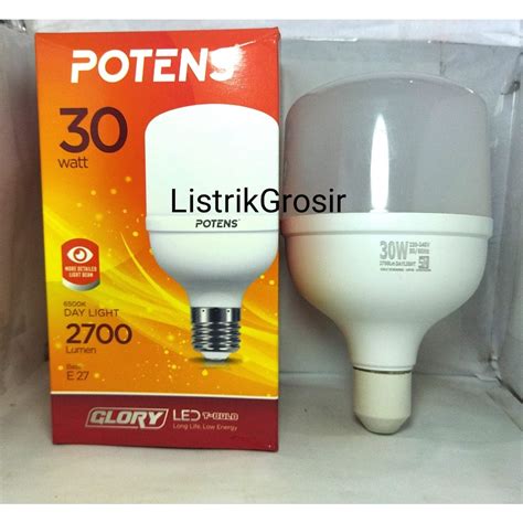 Jual Kapsul T Bulb Potens Glory Lampu Led Potens 5W 10W 15W 20W 30W 40W