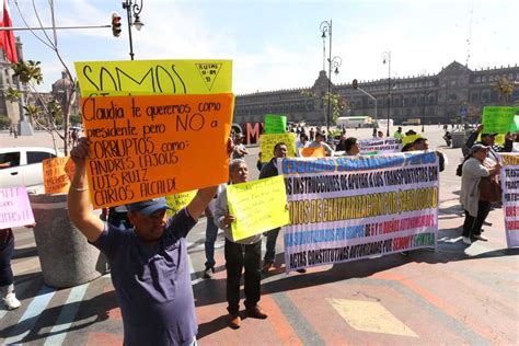 Paro De Transportistas Cdmx Se Inconforman Por Presidente Electo Grupo