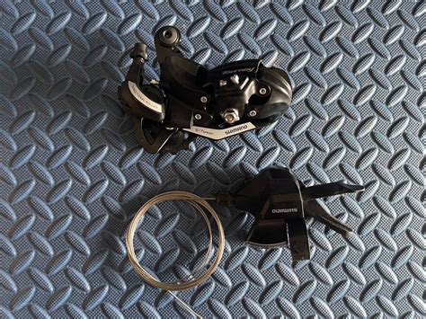 Shimano Tourney 7 Speed Shifter And Derailleur Sports Equipment