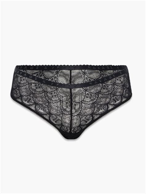 X Rated Lace Hipster Knicker In Black Savage X Fenty Uk United Kingdom