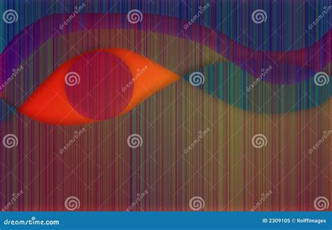 Ra s Eye stock illustration. Illustration of passion, style - 2309105