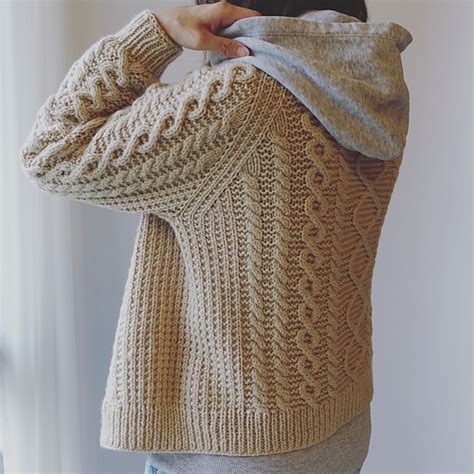 Ravelry Cabled Cardigan Pattern By Irene Lin