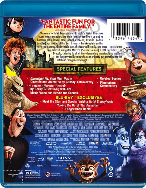 Hotel Transylvania Blu Ray Dvd Blu Ray On Blu Ray Movie