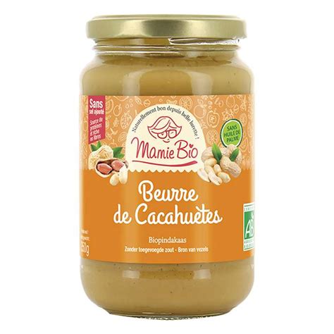 Beurre De Cacahu Te Crunchy Bio Mamie Bio G La Belle Vie