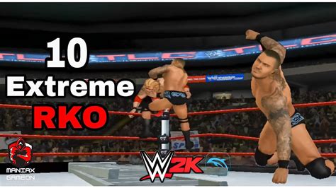 WWE 2K Wii 10 Extreme RKO Outta Nowhere Android YouTube