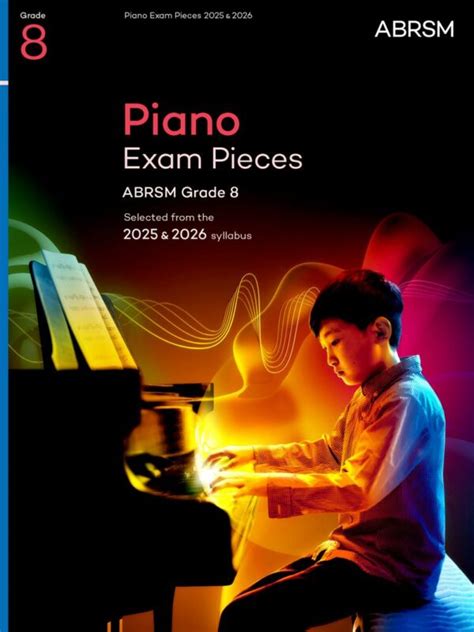 Abrsm Piano Exam Pieces 2025 2026 Grade 8 Caswells Strings Uk