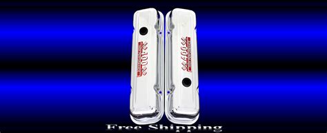 Valve Covers Factory Height For Pontiac Engines Chrome With