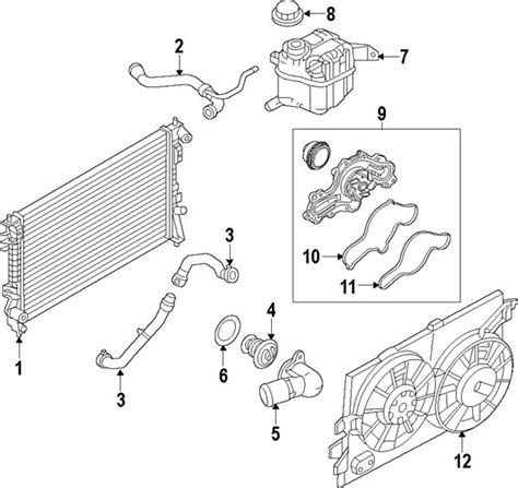 2001 Ford Taurus Cooling System Diagram