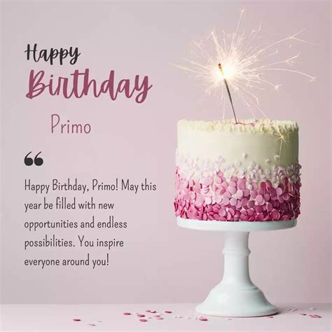 151 Happy Birthday Primo Cake Images Heartfelt Wishes And Quotes