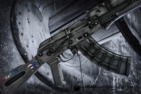 War Torn Steel Grey Ak47 Mad Custom Coatingmad Custom Coating