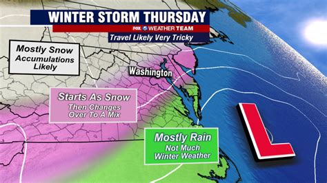 Winter storm to bring snow, ice to DC region Thursday | FOX 5 DC