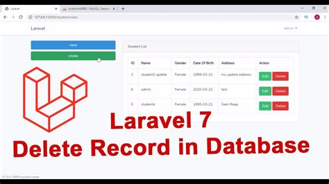 How To Delete Data Records In Laravel