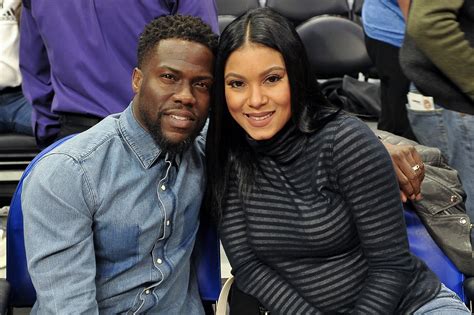 Kevin Harts Wife Eniko Shows Off Her Deep Cleavage In A Pink Jumpsuit Posing With Him In New Photo