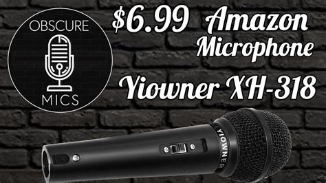 The Cheapest Xlr Mic On Amazon This Week At Yiowner Xh