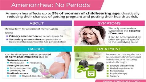 Treatment And Causes Of Amenorrhea And Diet In Amenorrhea