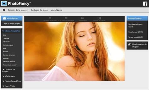 PhotoFancy editar imágenes online de forma sencilla y gratuita