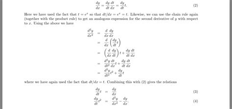 Calculus Cauchy Euler Equations And Substition Mathematics Stack