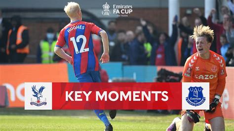 Crystal Palace V Everton Key Moments Quarter Finals Emirates FA