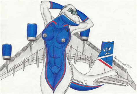 Rule 34 Aeromorph Aeromorpha380 Aircraft Airways Abs Anthro Biped Boeing 747 Breasts British