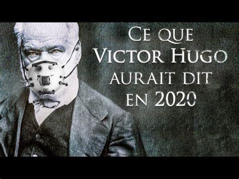 Victor Hugo Détruire la Misère Discours pour l année 2020 YouTube