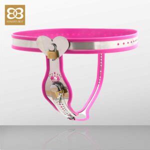 Female Chastity Belt Anal Plug Dildo Lz Chastity Cage