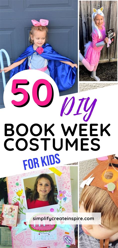 Simple Book Week Costume Ideas For Off