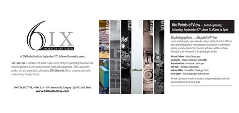 500 Collective Calgary Artwalk
