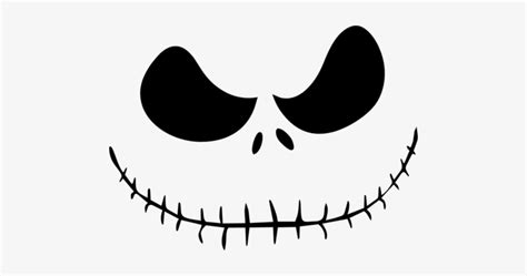 Printable Jack Skellington Faces