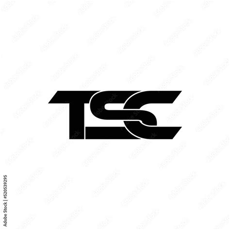 TSC letter monogram logo design vector Stock Vector | Adobe Stock